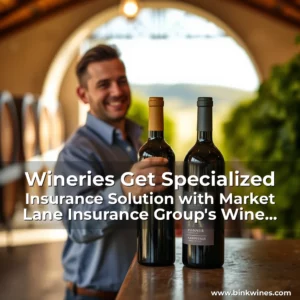 Artistic representation for Wineries Get Specialized Insurance Solution with Market Lane Insurance Group's Wine Pack