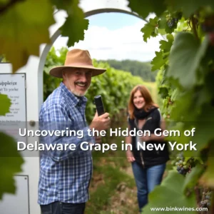 Artistic representation for Uncovering the Hidden Gem of Delaware Grape in New York