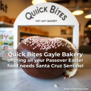 Artistic representation for Quick Bites Gayle Bakery offering all your Passover Easter food needs Santa Cruz Sentinel