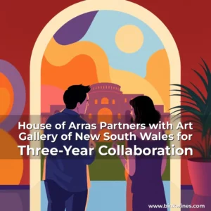 Artistic representation for House of Arras Partners with Art Gallery of New South Wales for Three-Year Collaboration