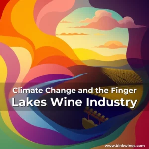 Artistic representation for Climate Change and the Finger Lakes Wine Industry