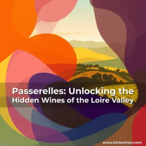 Artistic representation for Passerelles: Unlocking the Hidden Wines of the Loire Valley