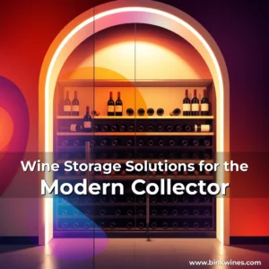 Artistic representation for Wine Storage Solutions for the Modern Collector