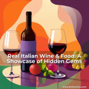 Artistic representation for Real Italian Wine & Food: A Showcase of Hidden Gems