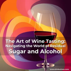 Artistic representation for The Art of Wine Tasting: Navigating the World of Residual Sugar and Alcohol