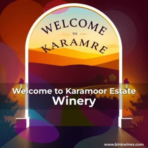 Artistic representation for Welcome to Karamoor Estate Winery