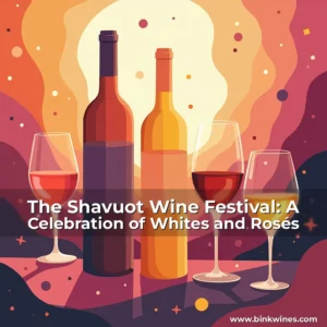 Artistic representation for The Shavuot Wine Festival: A Celebration of Whites and Rosés