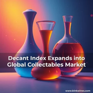 Artistic representation for Decant Index Expands into Global Collectables Market