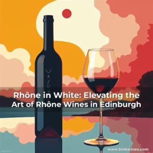 Artistic representation for Rhône in White: Elevating the Art of Rhône Wines in Edinburgh