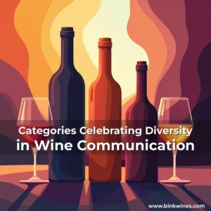 Artistic representation for Categories Celebrating Diversity in Wine Communication