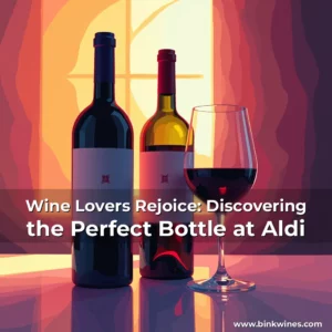 Artistic representation for Wine Lovers Rejoice: Discovering the Perfect Bottle at Aldi