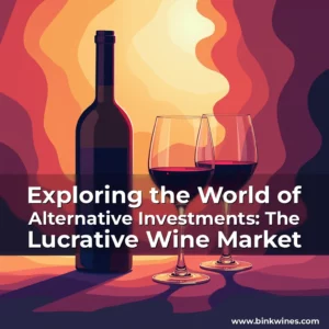 Artistic representation for Exploring the World of Alternative Investments: The Lucrative Wine Market