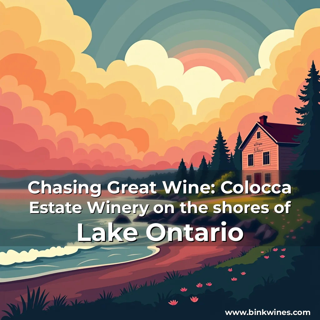 You are currently viewing Chasing Great Wine: Colocca Estate Winery on the shores of Lake Ontario