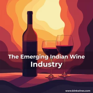 Artistic representation for The Emerging Indian Wine Industry