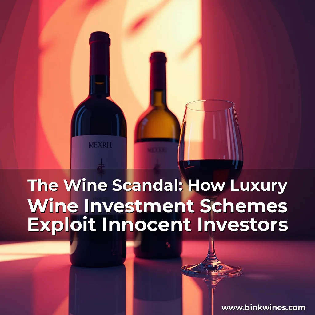 Read more about the article The Wine Scandal: How Luxury Wine Investment Schemes Exploit Innocent Investors