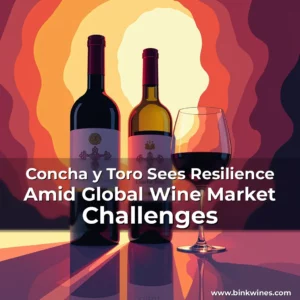 Artistic representation for Concha y Toro Sees Resilience Amid Global Wine Market Challenges