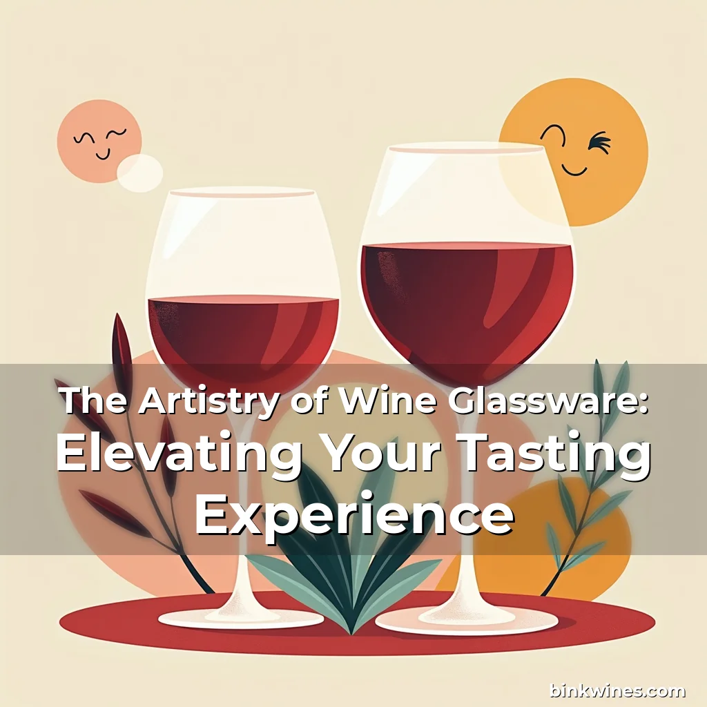 Read more about the article The Artistry of Wine Glassware: Elevating Your Tasting Experience