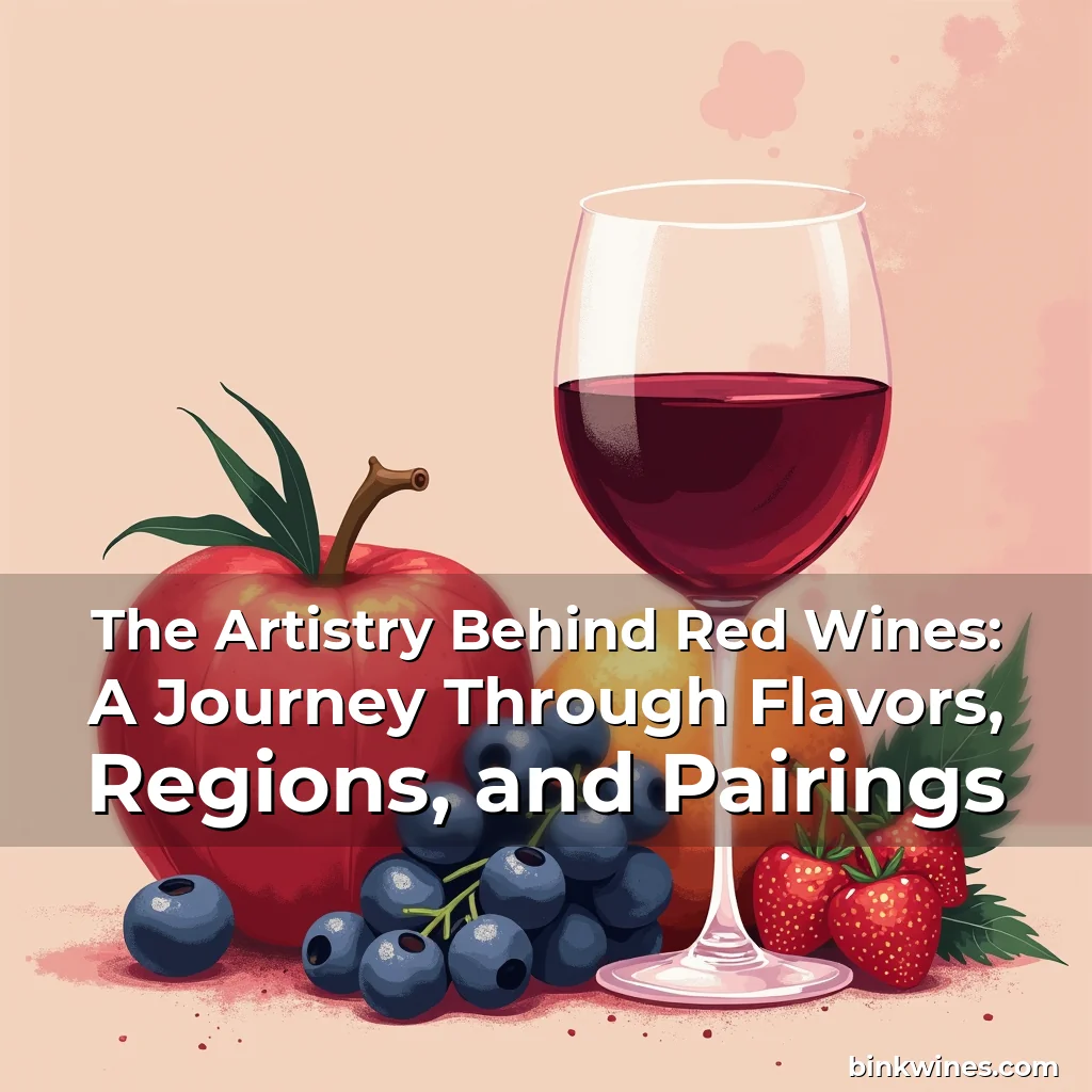 Read more about the article The Artistry Behind Red Wines: A Journey Through Flavors, Regions, and Pairings