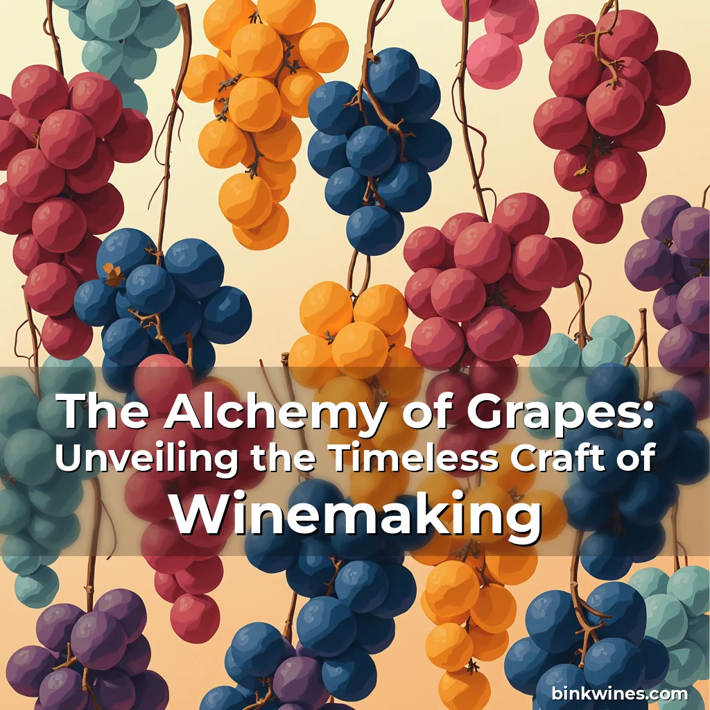 Read more about the article The Alchemy of Grapes: Unveiling the Timeless Craft of Winemaking
