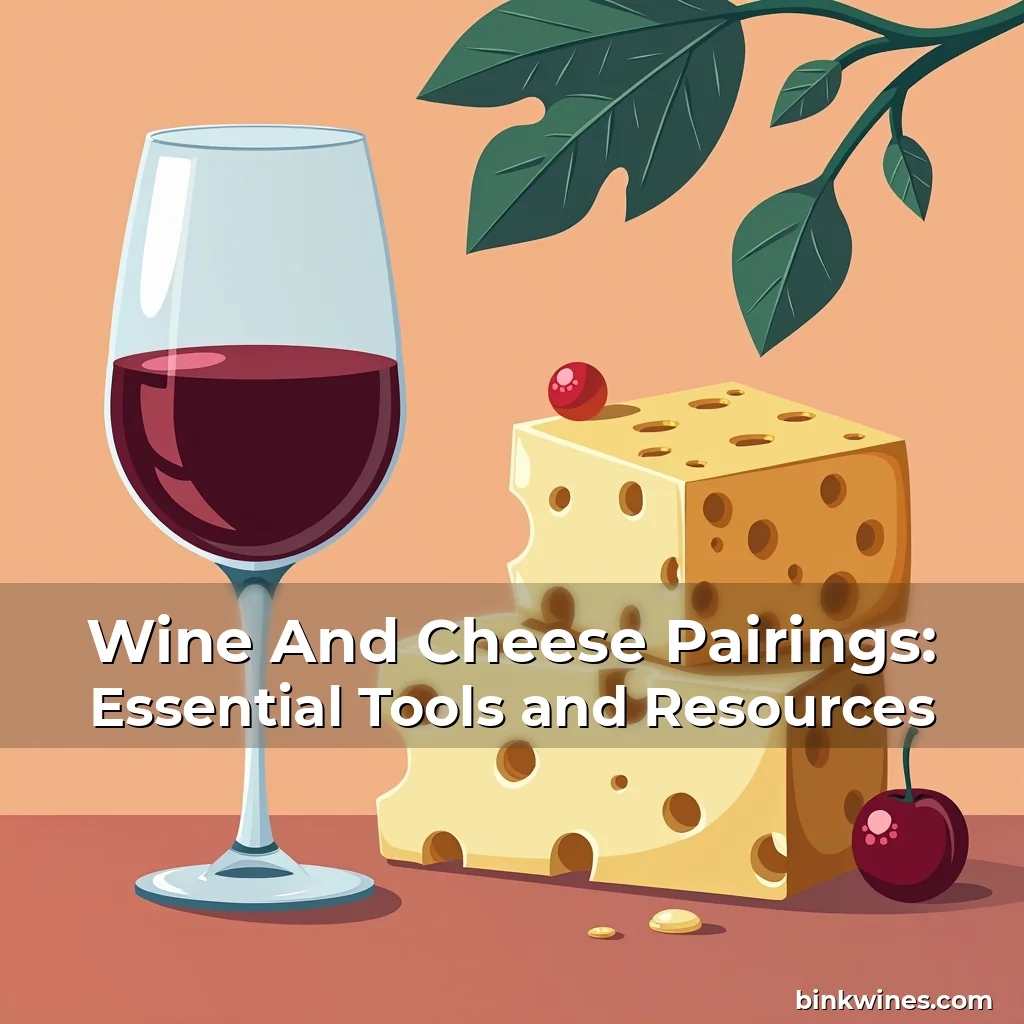 Artistic representation for Wine And Cheese Pairings: Essential Tools and Resources