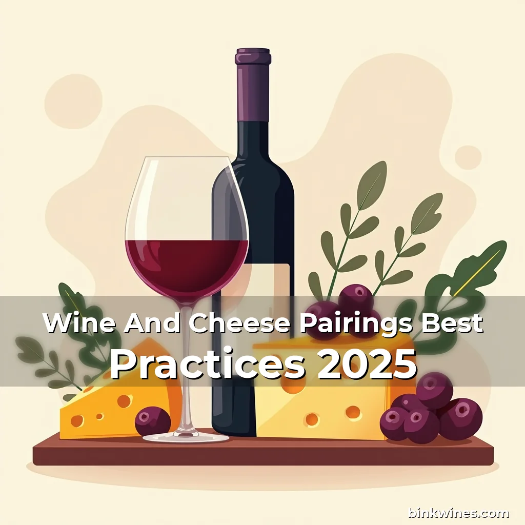 Artistic representation for Wine And Cheese Pairings Best Practices 2025