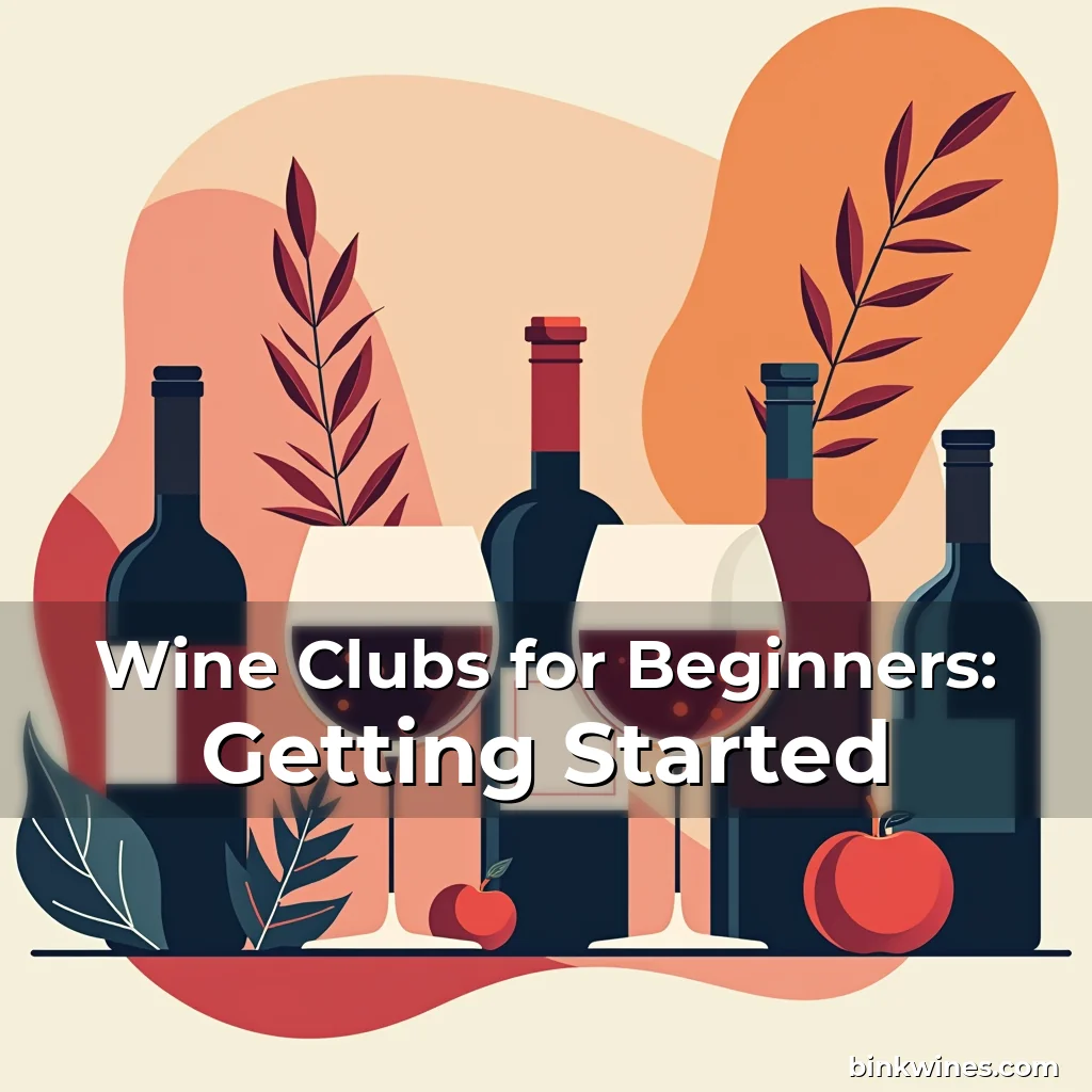 Artistic representation for Wine Clubs for Beginners: Getting Started