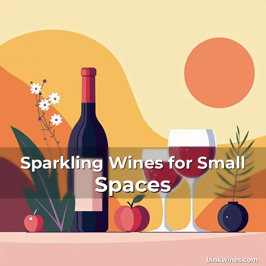 Artistic representation for Sparkling Wines for Small Spaces