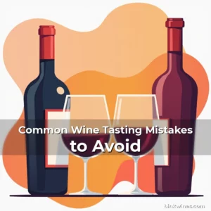 Artistic representation for Common Wine Tasting Mistakes to Avoid
