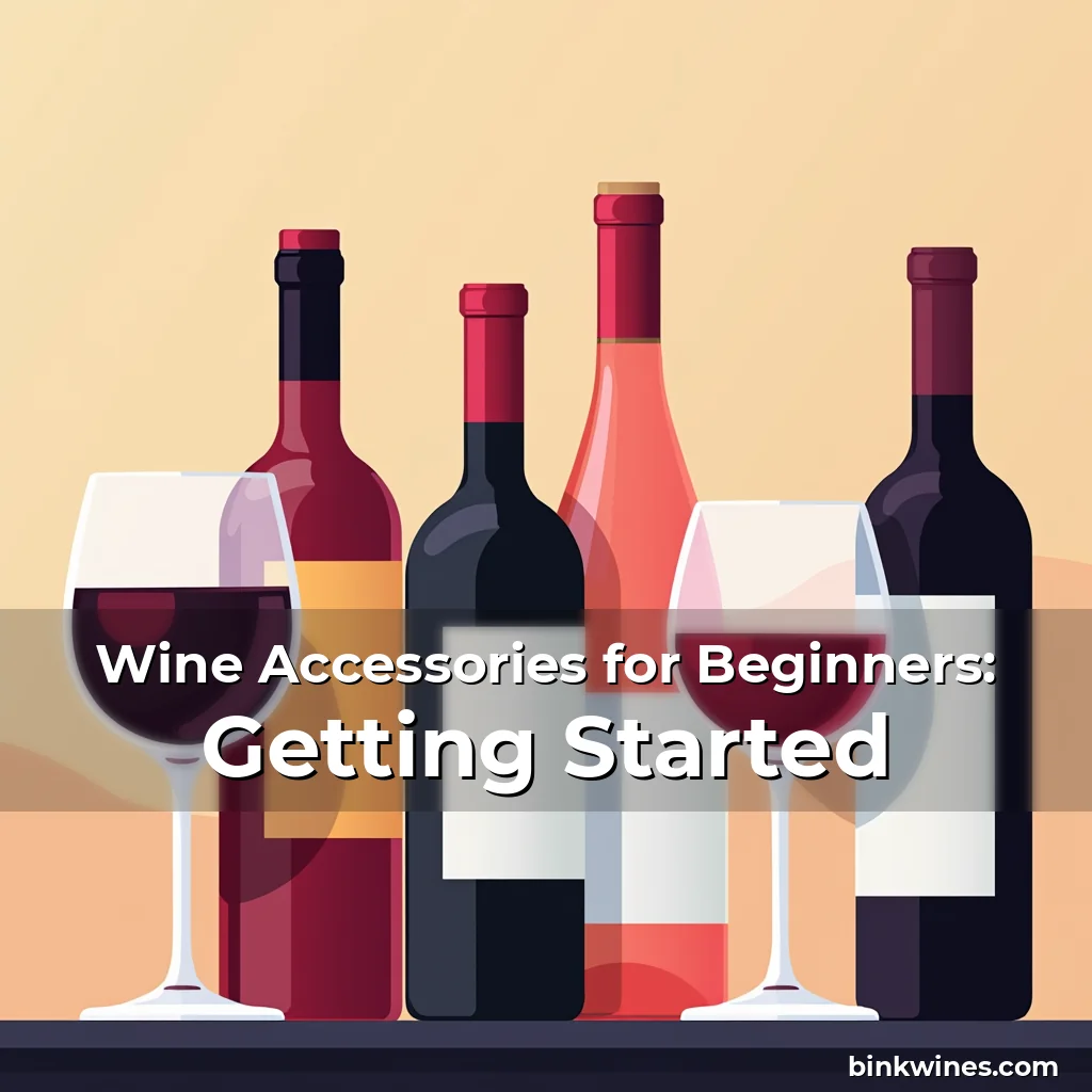 Artistic representation for Wine Accessories for Beginners: Getting Started