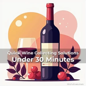 Artistic representation for Quick Wine Collecting Solutions Under 30 Minutes