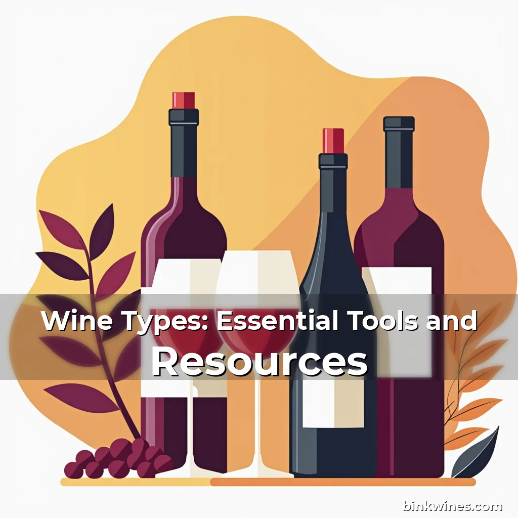Read more about the article Wine Types: Essential Tools and Resources