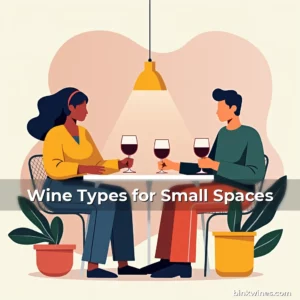 Artistic representation for Wine Types for Small Spaces