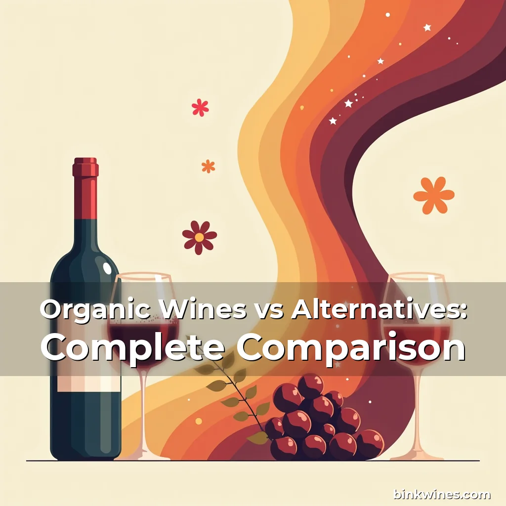 Artistic representation for Organic Wines vs Alternatives: Complete Comparison