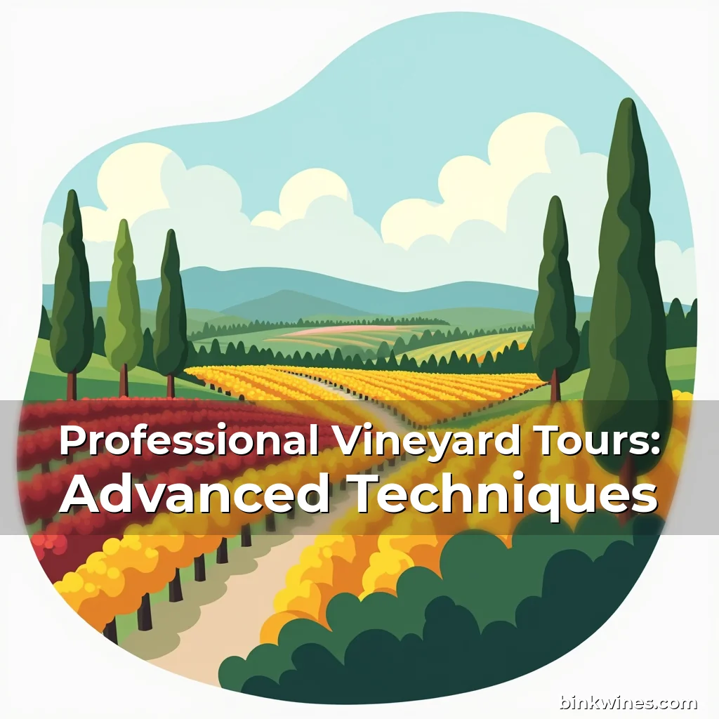 Artistic representation for Professional Vineyard Tours: Advanced Techniques
