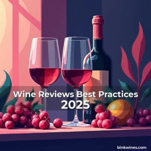 Artistic representation for Wine Reviews Best Practices 2025