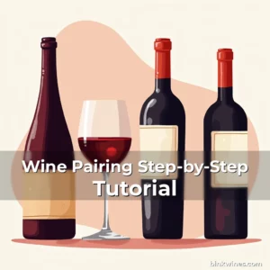 Artistic representation for Wine Pairing Step-by-Step Tutorial