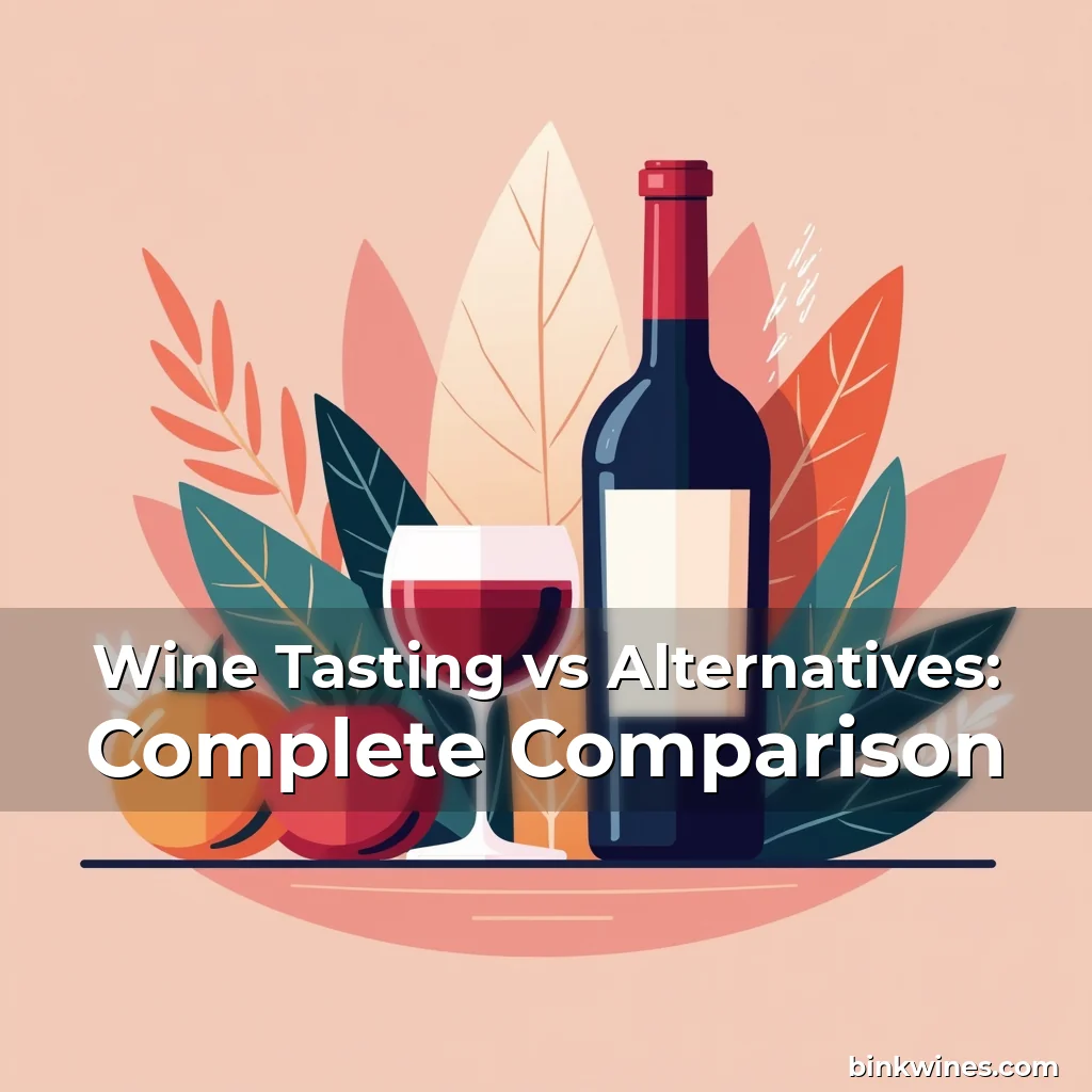 Read more about the article Wine Tasting vs Alternatives: Complete Comparison