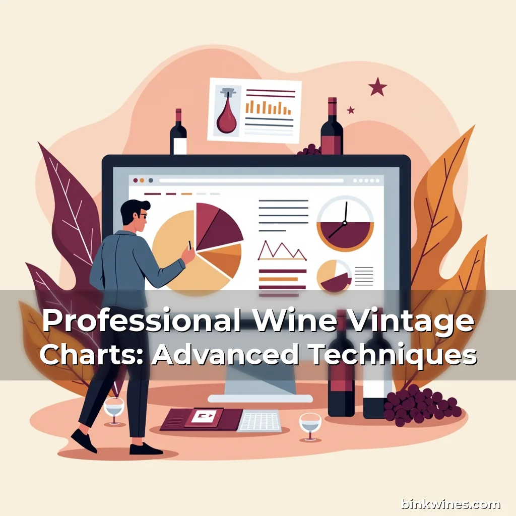 Artistic representation for Professional Wine Vintage Charts: Advanced Techniques