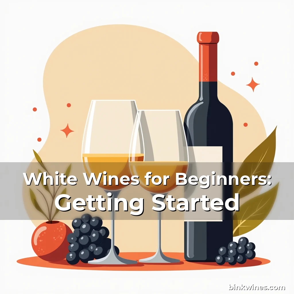 Artistic representation for White Wines for Beginners: Getting Started