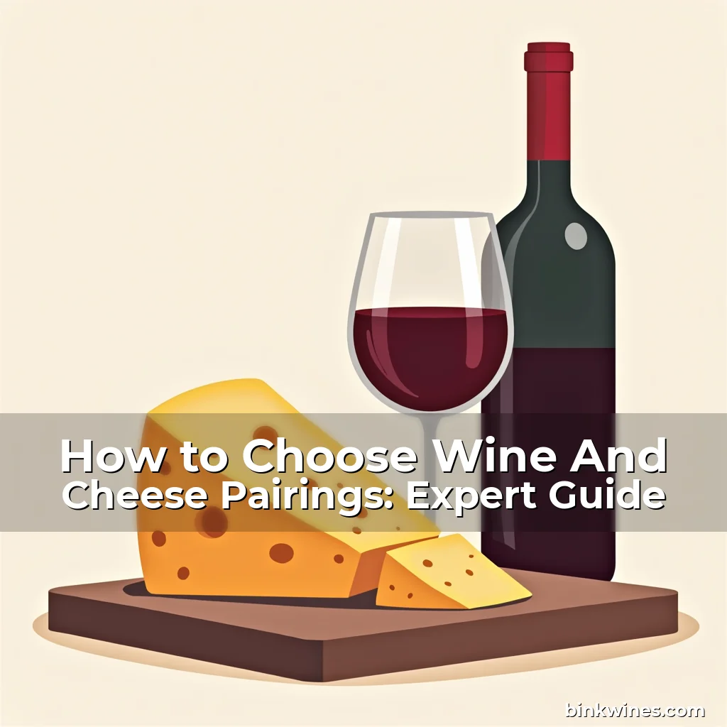Artistic representation for How to Choose Wine And Cheese Pairings: Expert Guide
