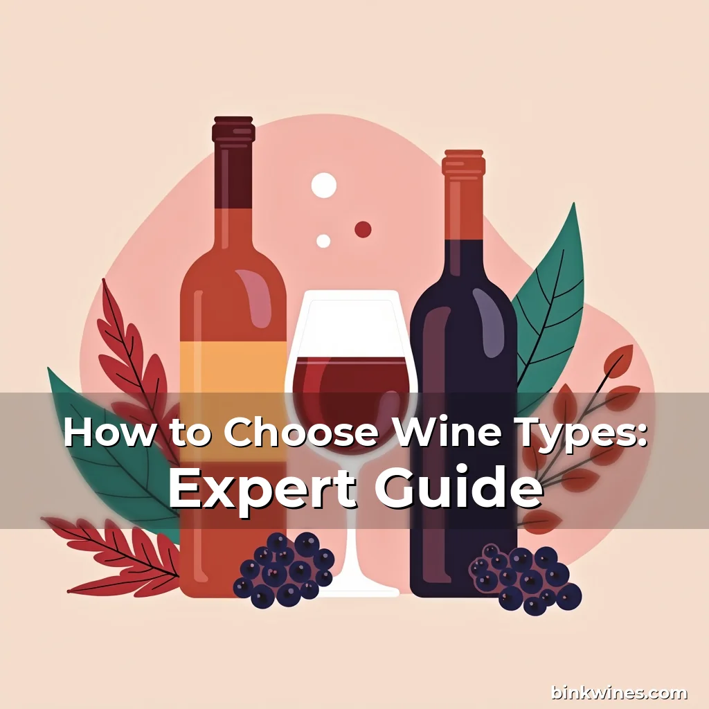 Read more about the article How to Choose Wine Types: Expert Guide