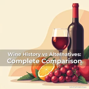 Artistic representation for Wine History vs Alternatives: Complete Comparison
