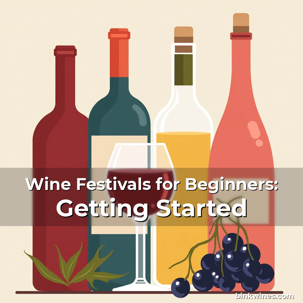 Artistic representation for Wine Festivals for Beginners: Getting Started