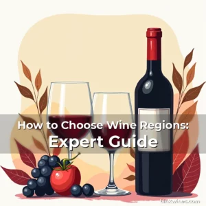 Artistic representation for How to Choose Wine Regions: Expert Guide