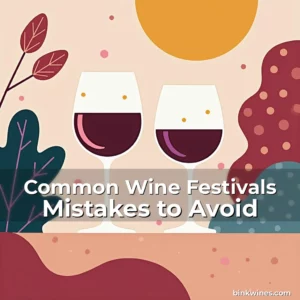 Artistic representation for Common Wine Festivals Mistakes to Avoid