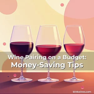 Artistic representation for Wine Pairing on a Budget: Money-Saving Tips
