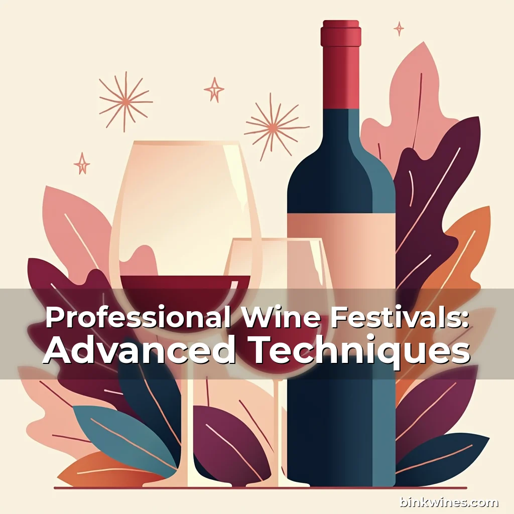 Artistic representation for Professional Wine Festivals: Advanced Techniques