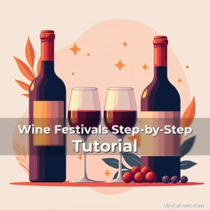 Artistic representation for Wine Festivals Step-by-Step Tutorial