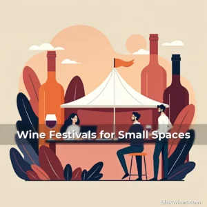 Artistic representation for Wine Festivals for Small Spaces