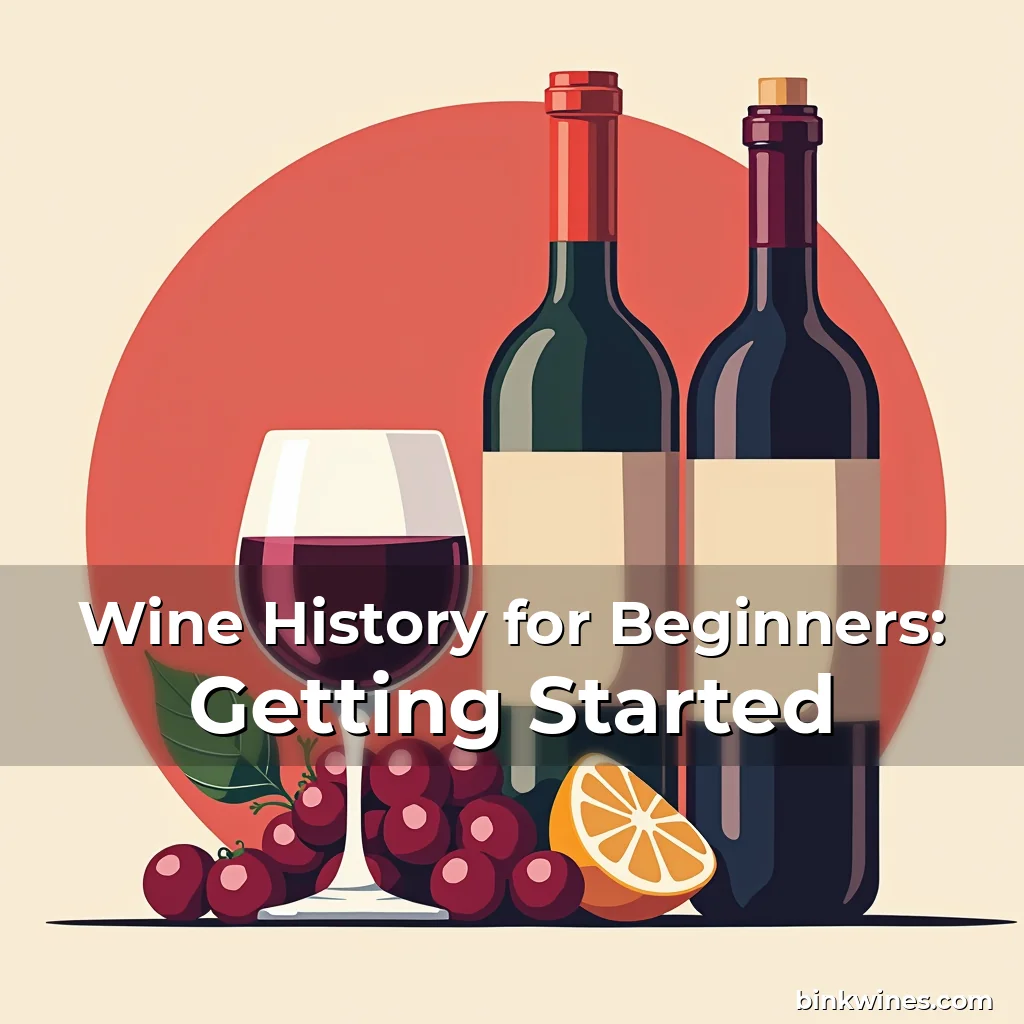 Artistic representation for Wine History for Beginners: Getting Started